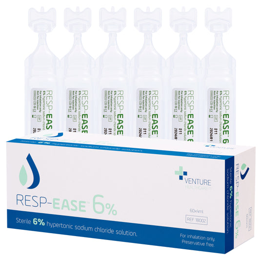 Resp-Ease 6% Hypertonic Saline Solution for Inhalation via Nebuliser