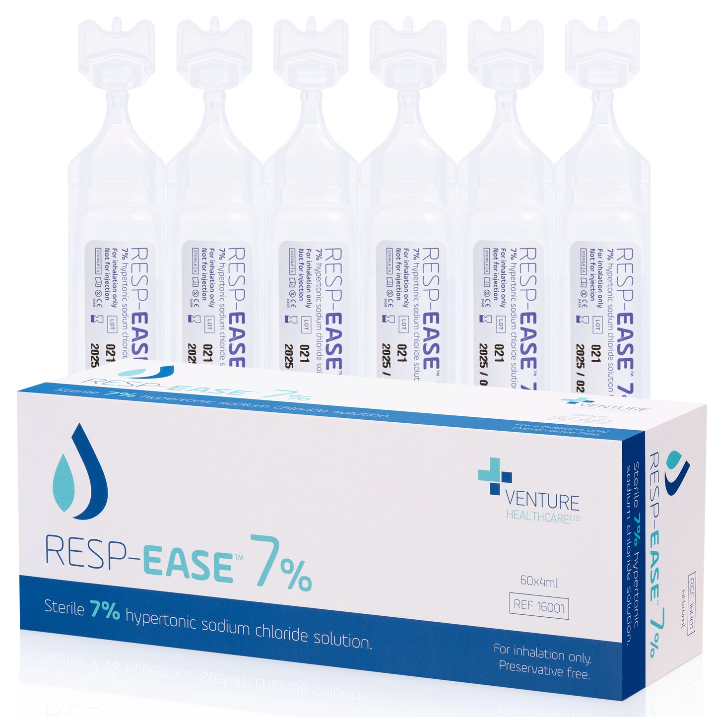 Resp-Ease 7% Hypertonic Saline Solution for Inhalation via Nebulizer