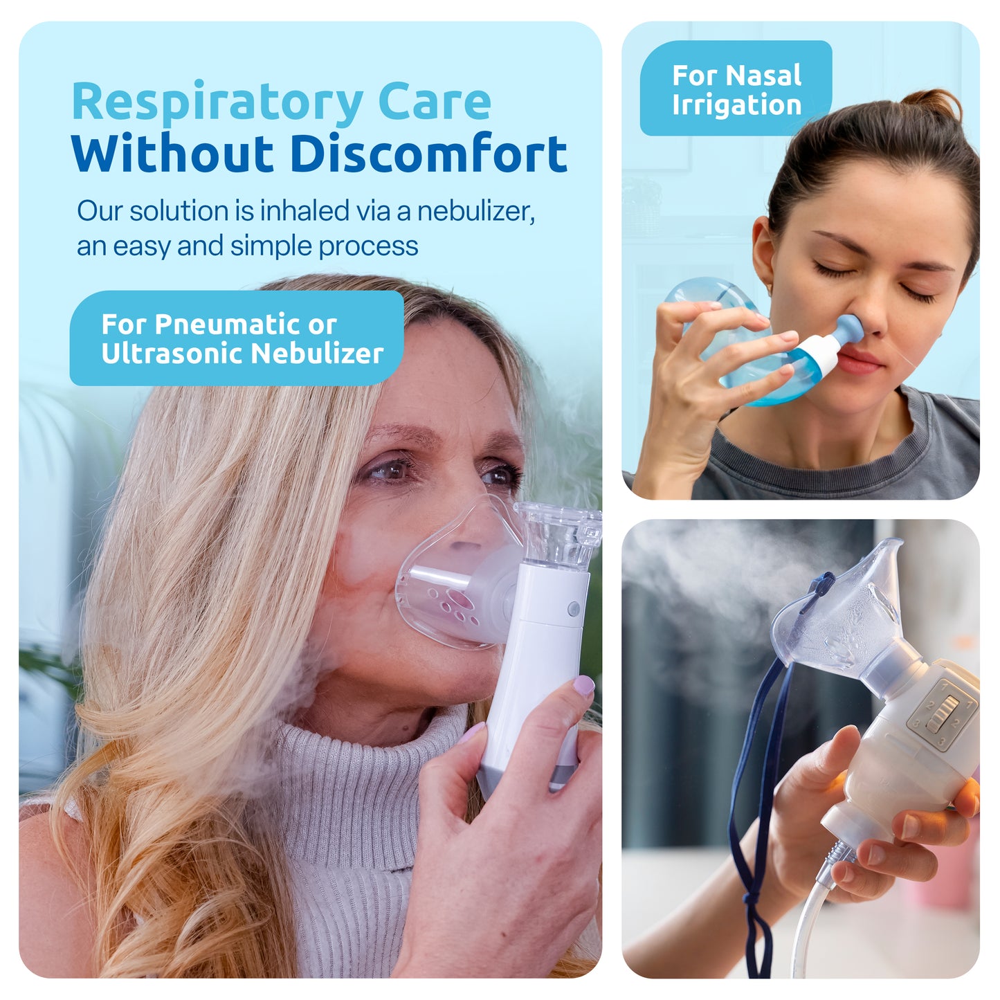 Resp-Ease 7% Hypertonic Saline Solution for Inhalation via Nebulizer